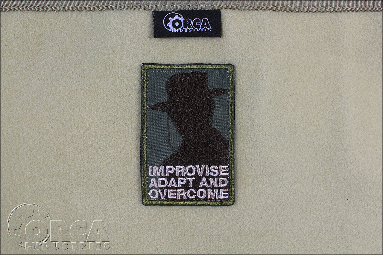 Heartbreak Ridge Improvise Adapt And Overcome Morale Patch Od Ebay